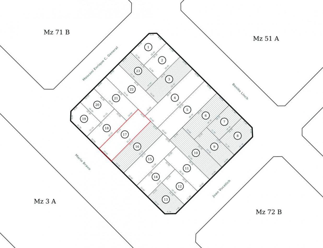 Lote con Edificacion y Loza